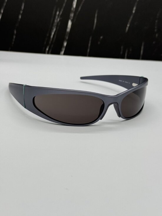 NEW BALENCIAGA BB0290S 002 GRAY UNISEX SUNGLASSES BALENCIAGA EYEWEAR main image 9